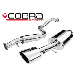 SE07 Cobra Sport Seat Leon Cupra R (1M-Mk1) 2002-05 Cat Back System (2.5" Bore) (Resonated), Cobra Sport, SE07